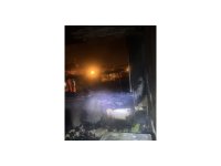 Mersin Tarsus’ta ev yangını