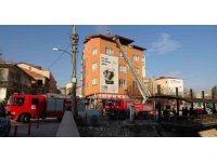 Burdur’da binadaki baca yangını söndürüldü