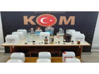 Burdur’da sahte alkol satan 8 şüpheliye adli işlem yapıldı