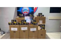 İskenderun’da 110 bin adet makaron ele geçirildi