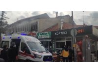 Isparta’da ev yangını itfaiye ekiplerince söndürüldü