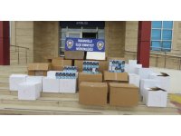 İmamoğlu’nda 150 bin kaçak makaron ve 280 bin sigara ele geçirildi