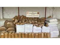 Kahramanmaraş’ta 1 ton 600 kilo kaçak tütün ele geçirildi