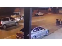 Mersin’de kaza anları kamerada