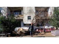 Antalya’da apartman boşluğunda çıkan yangın korku dolu anlar yaşattı