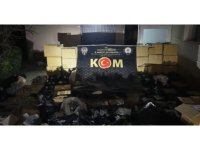 Osmaniye’de tırda 146 bin 800 paket kaçak sigara ele geçirildi