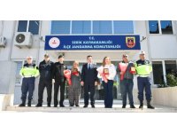 Antalya’da 5 yıl trafik kuralı ihlali yapmayan örnek sürücülere ödül