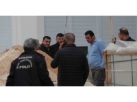 Kontrol için geldiği inşatta bir anlık dikkatsizlik hayatına maloldu