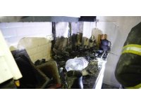 Burdur’da mutfakta çıkan yangında 1 kişi dumandan etkilendi