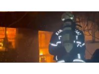 Kahramanmaraş’ta metruk evde yangın