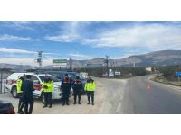 Mersin Mut’ta  trafik ekiplerinden denetim