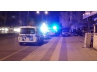 Boynundan bıçaklandı o anlar kamerada