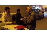 Denetime takılan motosiklet sürücüsüne polisten nasihat: "Evde anneniz babanız sizleri bekliyor"