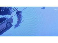 Kaza yapan motosiklet sürücüsü acısını unutup motosikleti kaçırdı, tedavi için yaya olarak geri geldi
