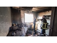 Kırıkhan’da müstakil evde yangın