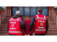 Isparta’da 6 yıl 8 ay hapis cezalı aranan şahıs yakalandı