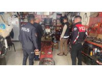 İskenderun’da motosiklet tamircileri denetlendi