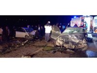 Kahramanmaraş’ta sıkışmalı trafik kazası: 1 yaralı