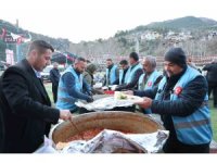 Feke’de 2 bin kişi iftarda buluştu
