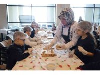 Hatay’ın yöresel lezzeti kömbe öğrencilerin elinde hayat buldu