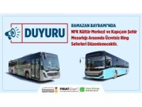 Kahramanmaraş’ta bayramda kabir ziyareti için ücretsiz toplu taşıma hizmeti