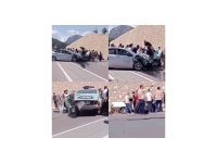 Mersin’de 3 otomobilin karıştığı kazada 10 kişi yaralandı