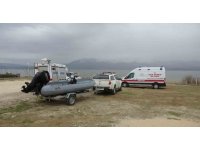 Kayıp adamı bulmak için gölde çalışma başlatıldı