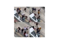 Trafikte tartışma yumruklu kavgaya dönüştü