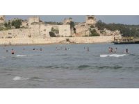 Bayram tatili 9 gün olunca deniz keyfi erken başladı