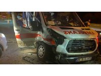 Ambulans ile cipin karıştığı kazada 9 kişi yaralandı