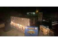 Nakliye şebekesi tarafından çalınan 4 tır dolusu malzeme ele geçirildi