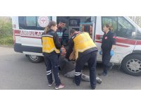 Kaza yapan alkollü sürücü hakaret ve küfür yağdırdı