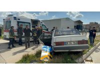 Antalya’da hastaneye giderken kaza yaptılar: 1’i çocuk 5 yaralı