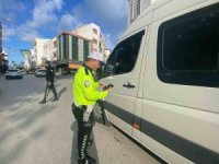 Serik’te öğrenci servisleri denetlendi