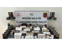 Mersin’de 7 bin 200 adet gümrük kaçağı makaron ele geçirildi