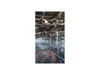 Tarsus’ta tavuk çiftliğinde yangın