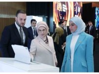 Emine Erdoğan, BM Sürdürülebilir Kalkınma Çözümleri Ağı Başkanı Sachs ile görüştü