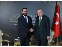 Cumhurbaşkanı Erdoğan, Suriye Cumhurbaşkanı Şara ile görüştü