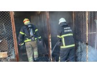 Ayakkabı imalathanesinde yangın