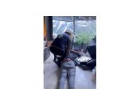 Evini uyuşturucu serasına çevirdi