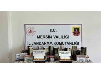 Mersin’de kaçak sigara ticareti yapan bir şüpheli yakalandı