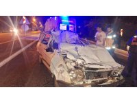 Otomobil, tıra arkadan çarptı, sürücü hayatını kaybetti