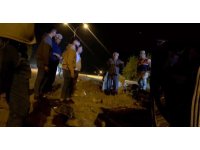 Evladının kaza yapmasına kızan baba "adam ol" diyerek sitem etti