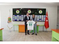 TFF Başkanı Hacıosmanoğlu’ndan Hasan Çavuşoğlu’na taziye ziyareti