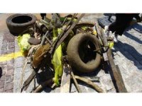 Antalya’da 35 gönüllü dalgıç denizin dibini temizledi, çıkanlar pes dedirtti