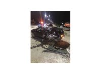 Serik’te iki otomobil çarpıştı: 2 yaralı