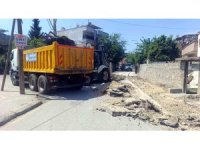 Akdeniz’de zarar gören sokaklar yenileniyor