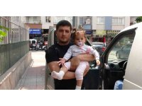 Akülü araca otomobil çarpmıştı: Anı olsun diye çocuğu akülü araca bindirmişler