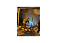 Tekstil deposunda korkutan yangın