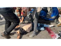 Serik’te bıçaklı kavgada 1 kişi yaralandı